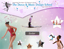 Tablet Screenshot of dancedesignschool.com